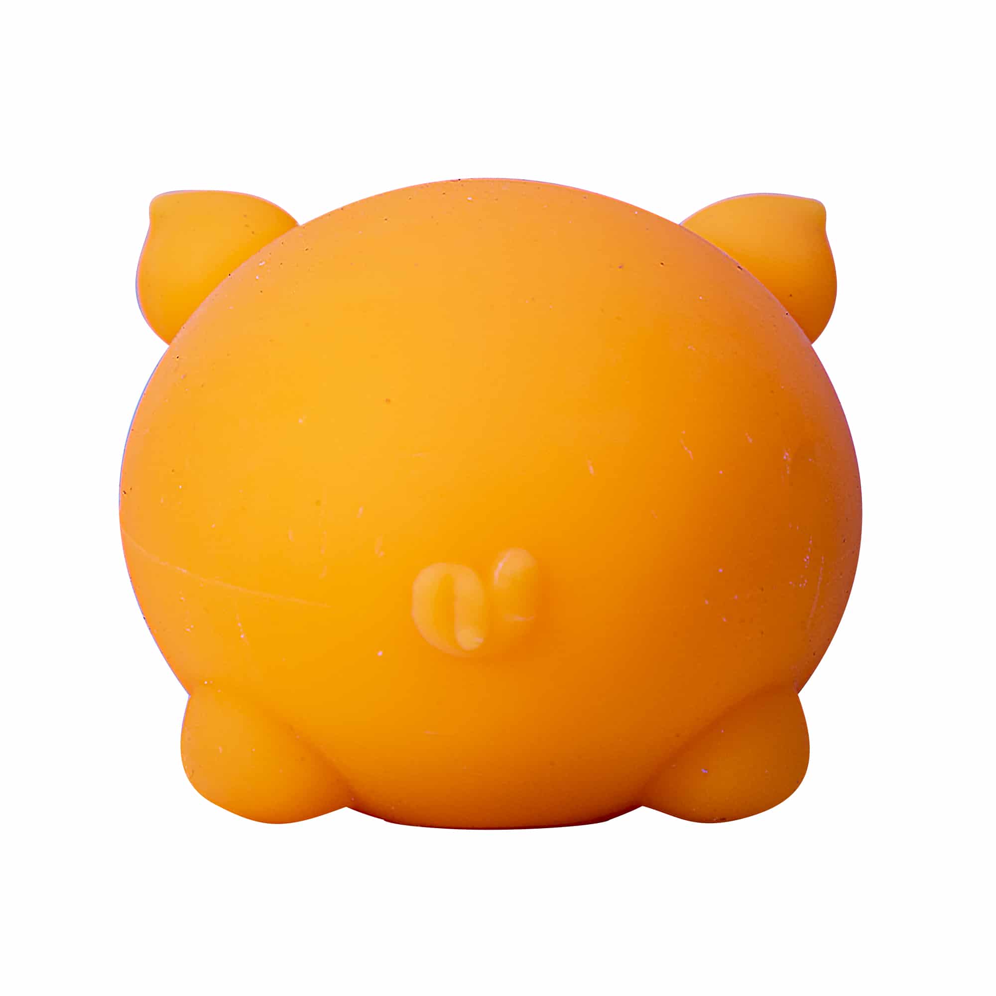 Cute Collectible NeeDoh Dig’ It Pig | Select Velvet Canopy - Dino Character Malt-Gel Filled Sensory Glob Detail