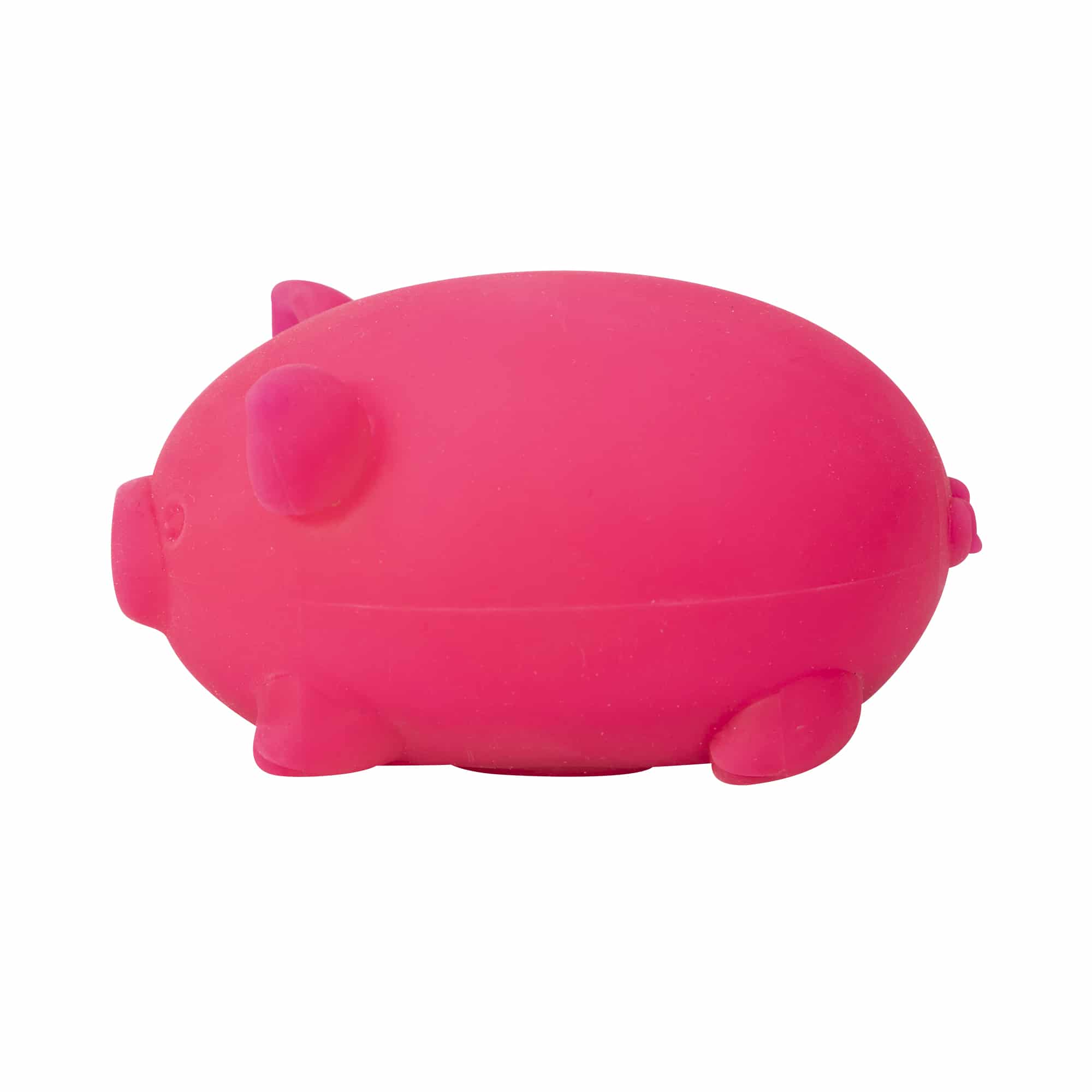 Cute Collectible NeeDoh Dig’ It Pig | Select Velvet Canopy - Dino Character Malt-Gel Filled Sensory Glob Detail