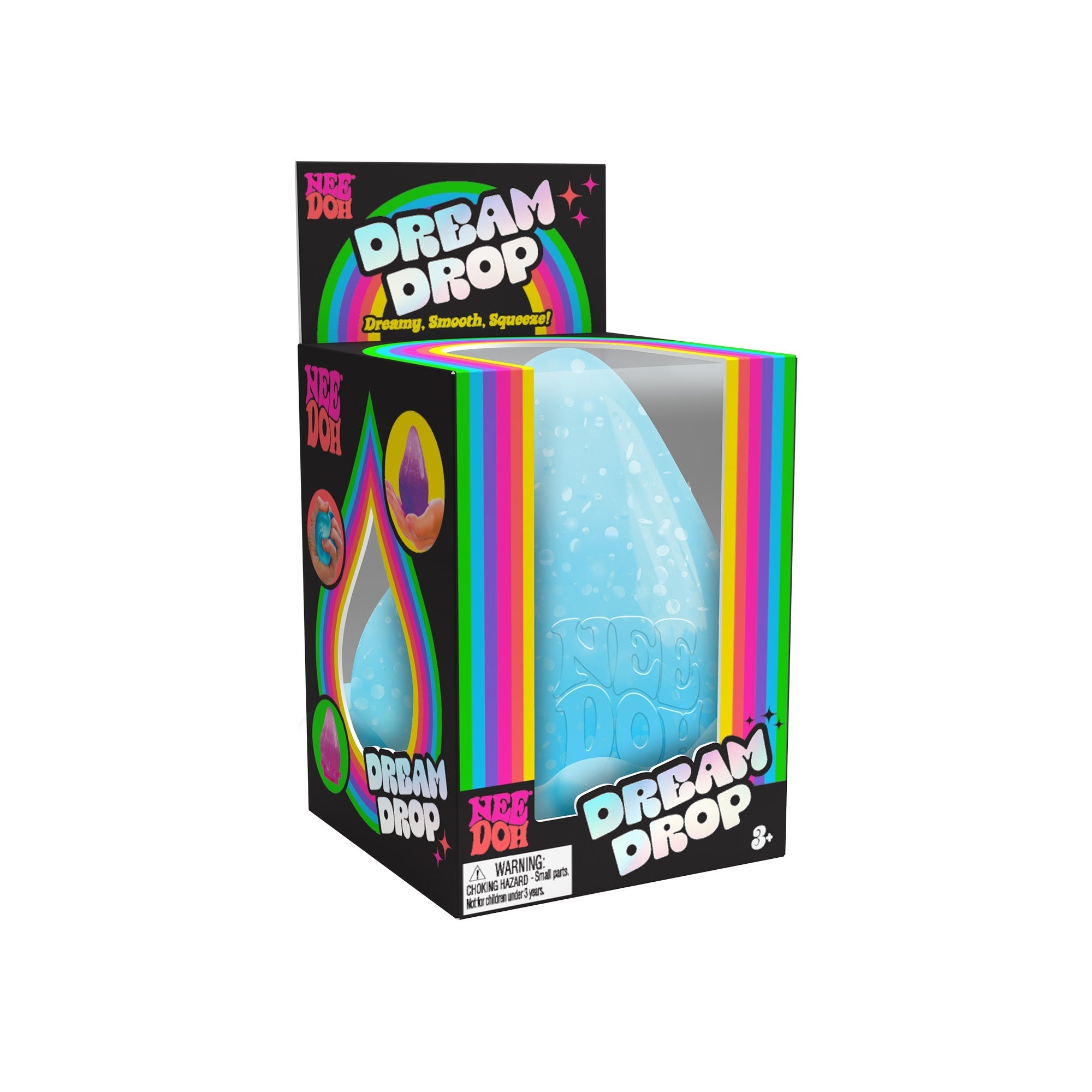 Sweet Treat Shaped NeeDoh Dream Drop | Select Linen Ridge - Squishy Dohnut Sweet Treat Shaped Stress Toy Detail