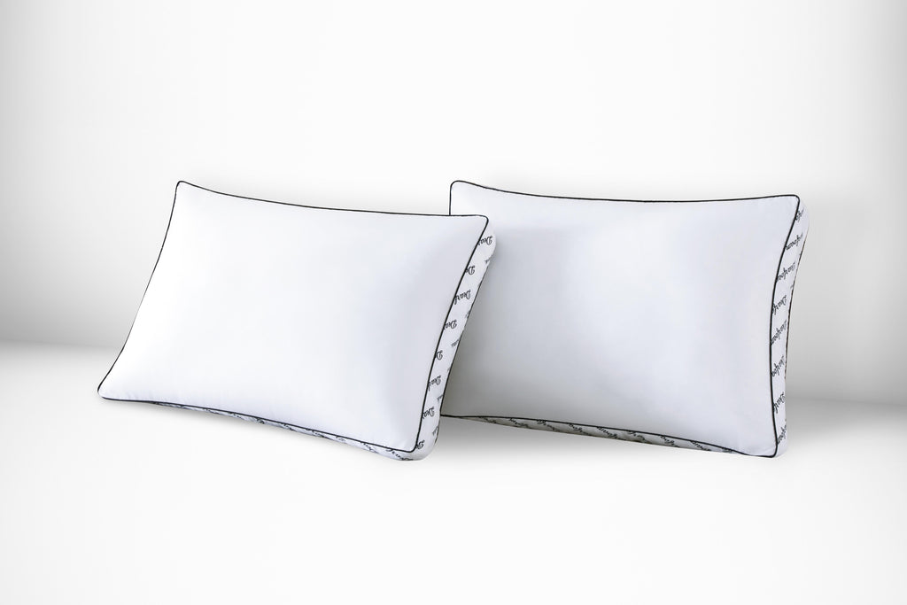 Hotel Collection Cozy Gusseted Bed Pillow Standard, White - Hotel Quality Plush Sleeping Pillows - Default Title