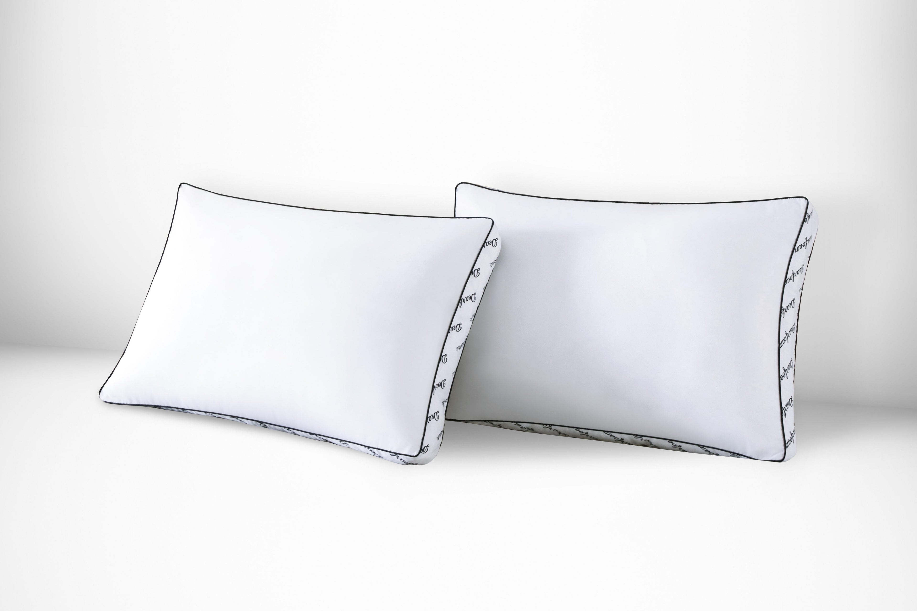 Hotel Collection Cozy Gusseted Bed Pillow Standard, White - Hotel Quality Plush Sleeping Pillows - Default Title