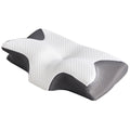 Decorative Plump Cervical Pillow for Pain Relief, Ergonomic Side Sleeper Pillow for Orthopedic Contour Support for Bed Sleeping, Memor... - Ergonomic Memory Foam Pillow for Neck Pain Support - Default Title