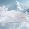 Fluffy Shredded 2-Pack Adjustable Cooling Bed Pillows, Shredded Memory Foam Pillows Set of 2, Standard Queen, Dual Sides - Ergonomic Memory Foam Pillow for Neck Pain Support - Default Title