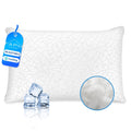 Ergonomic Memory Foam Queen Size Bed Pillows 1-Pack,2.2lb High Quality Down Alternative Filled,3D Breathable Cover,Hotel Collection Pillows... - Hotel Quality Plush Sleeping Pillows - Default Title