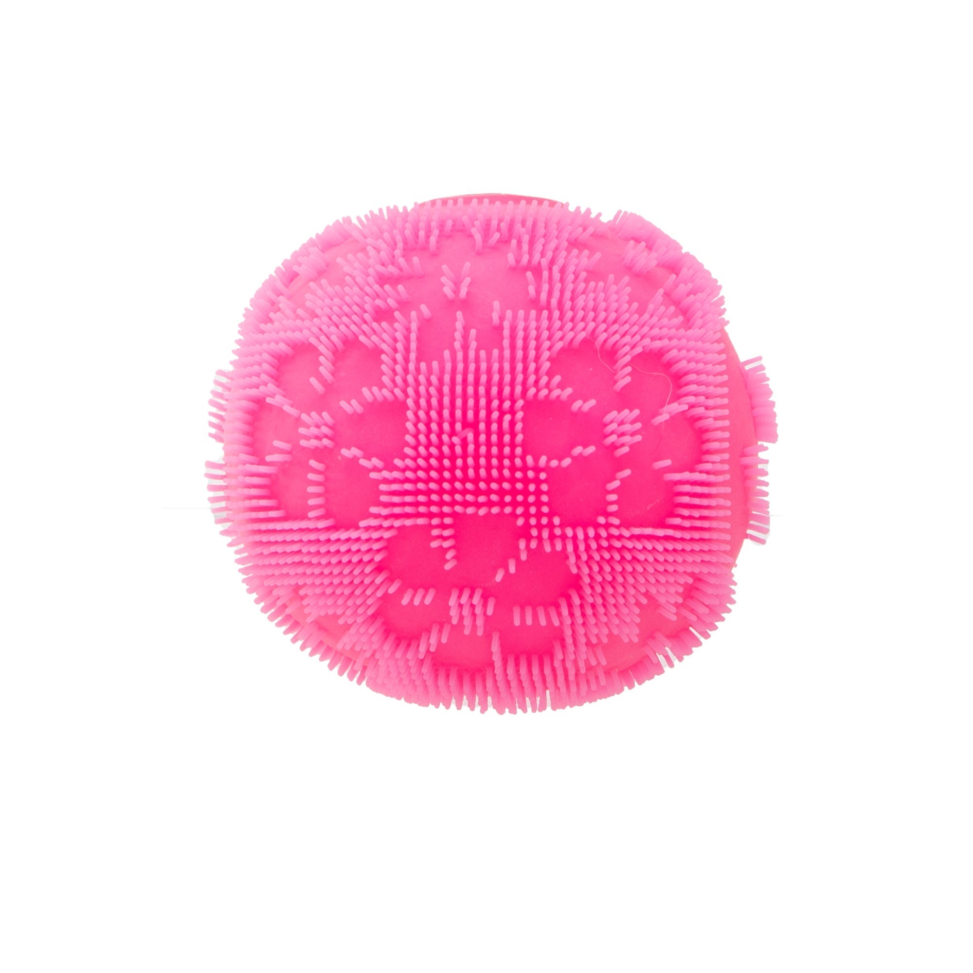 Spiky Ribbed NeeDoh Fuzz Ball Flower Power | Signature Elm Point - Spiky Textured Groovy Glob for Sensory Therapy Detail