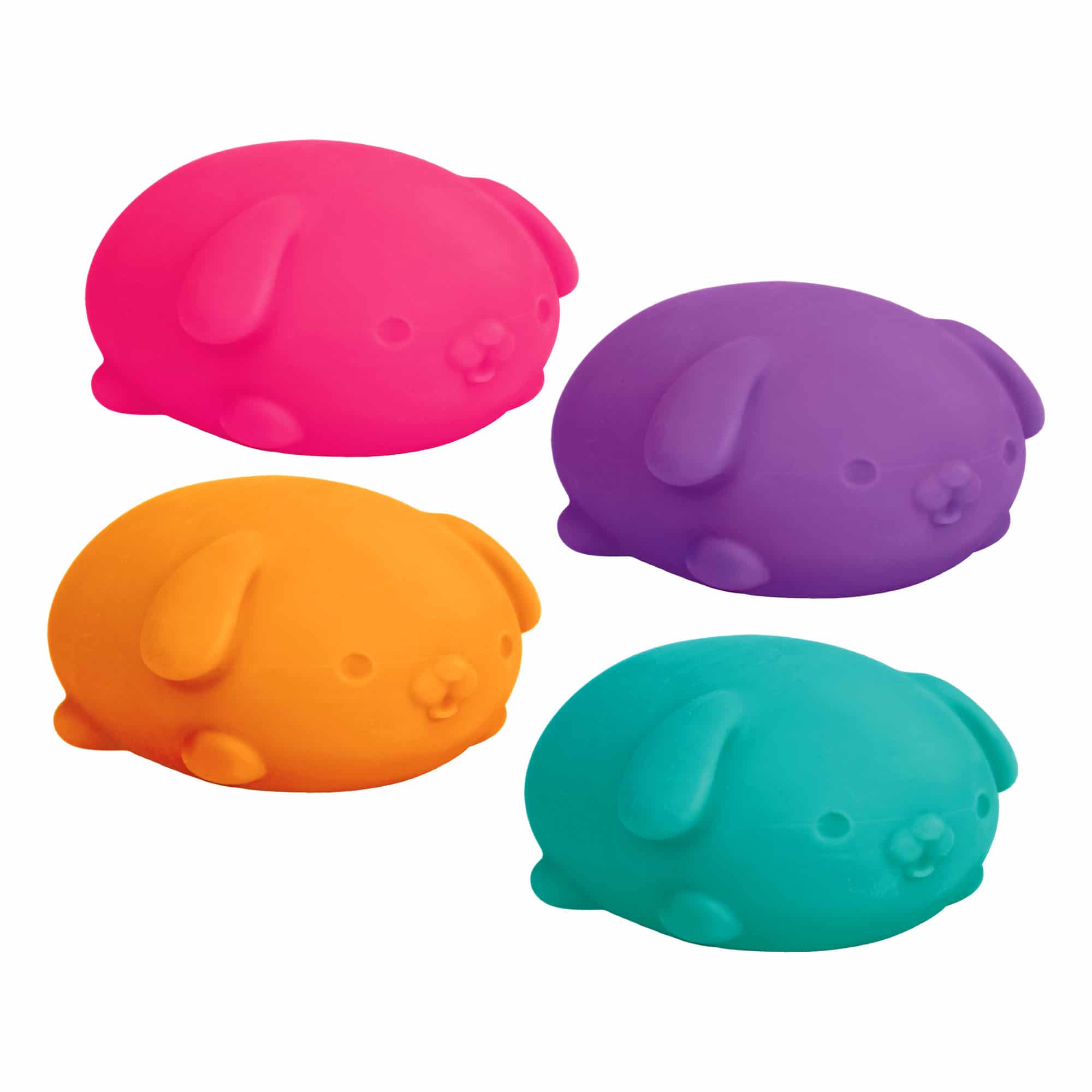 Cute Collectible NeeDoh Funky Pup | Collection Canyon Shore - Collectible Shaggy Monster Squishable Toy - Surprise Me! (Random Color)