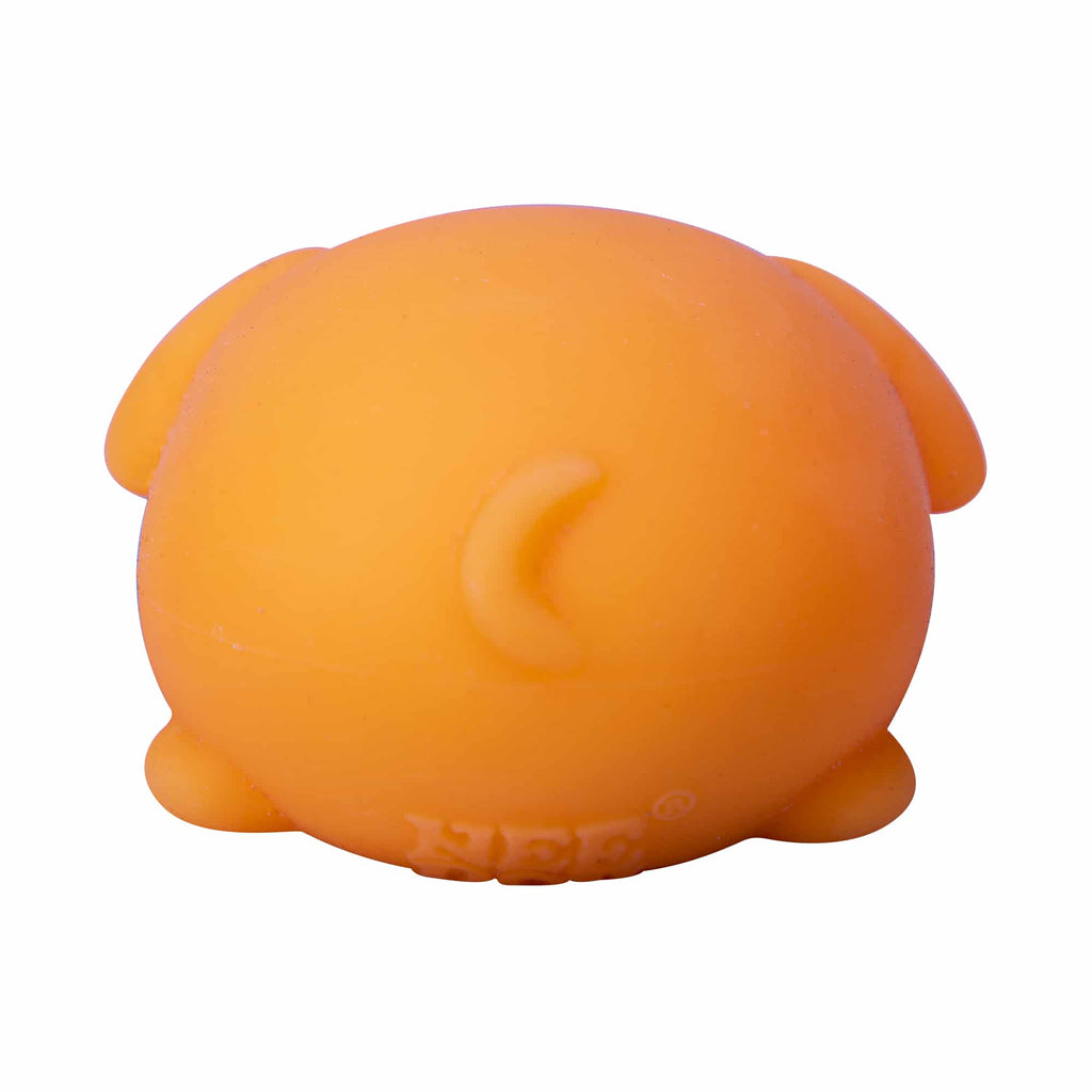 Cute Collectible NeeDoh Funky Pup | Collection Canyon Shore - Collectible Shaggy Monster Squishable Toy Detail