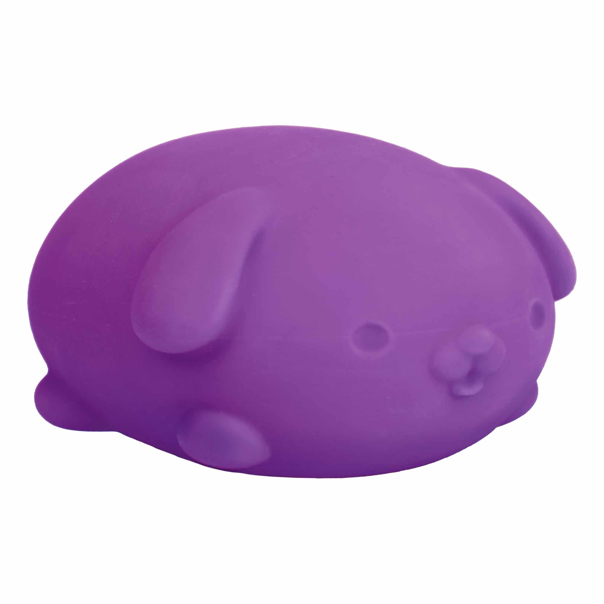 Cute Collectible NeeDoh Funky Pup | Collection Canyon Shore - Collectible Shaggy Monster Squishable Toy Detail