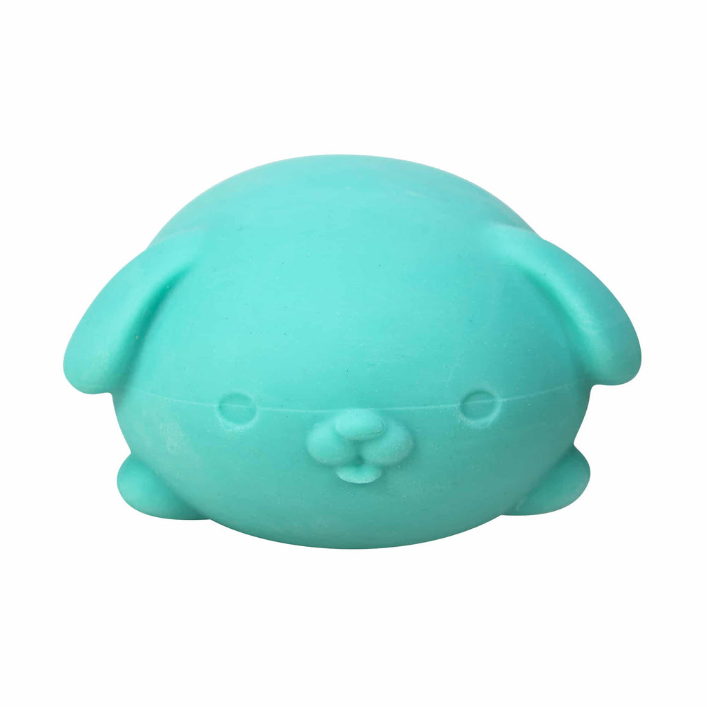 Cute Collectible NeeDoh Funky Pup | Collection Canyon Shore - Collectible Shaggy Monster Squishable Toy Detail