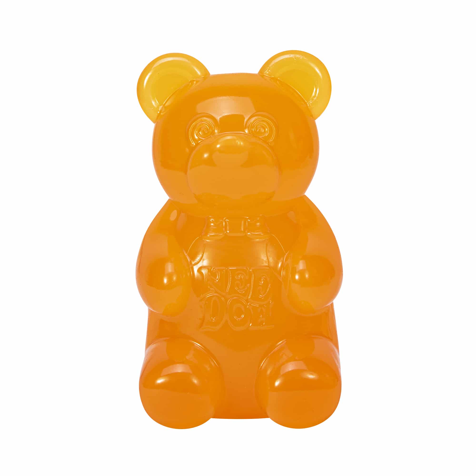 Purrfectly Squishy NeeDoh Gummy Bear | Edition Canyon Forest - Dino Character Malt-Gel Filled Sensory Glob Detail