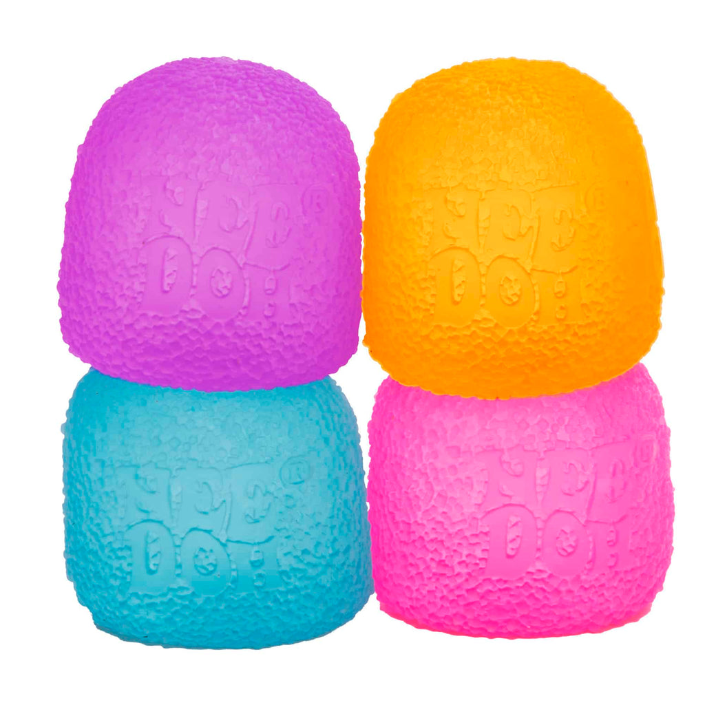 Playful Geometric NeeDoh Gumdrop | Edition Juniper Flare - Fun Food Fidget Cookie Squishable Toy Detail