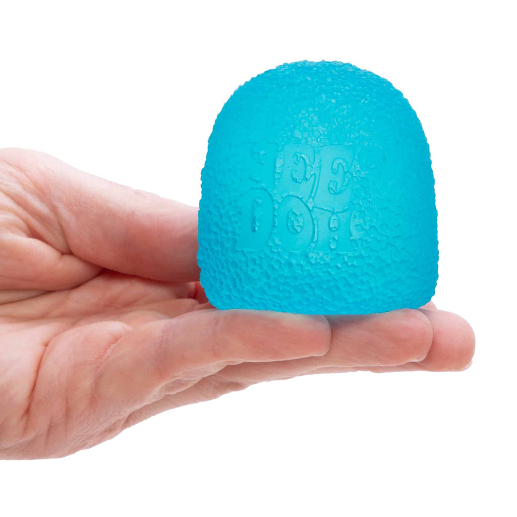 Playful Geometric NeeDoh Gumdrop | Edition Juniper Flare - Fun Food Fidget Cookie Squishable Toy Detail