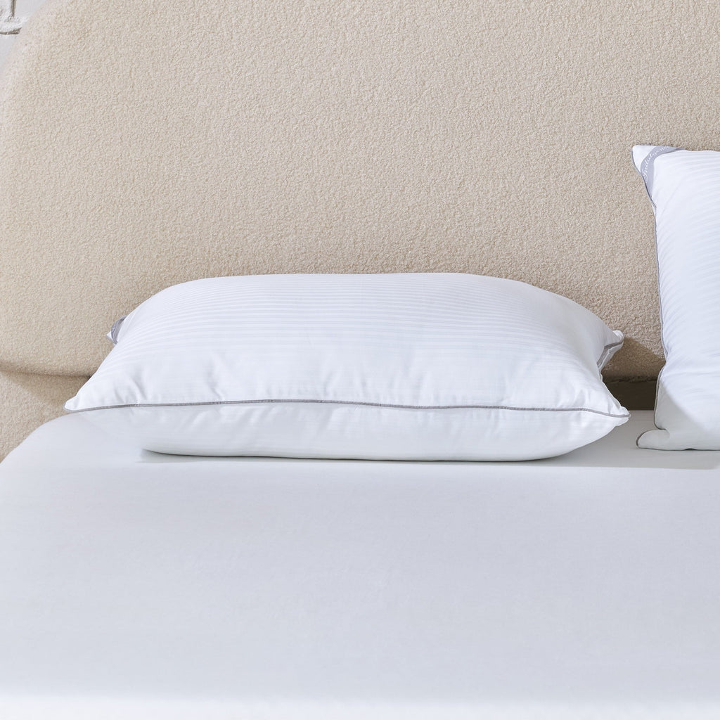Hotel Collection Down Alternative Bed Pillow, Standard/Queen - Ergonomic Memory Foam Pillow for Neck Pain Support - Default Title