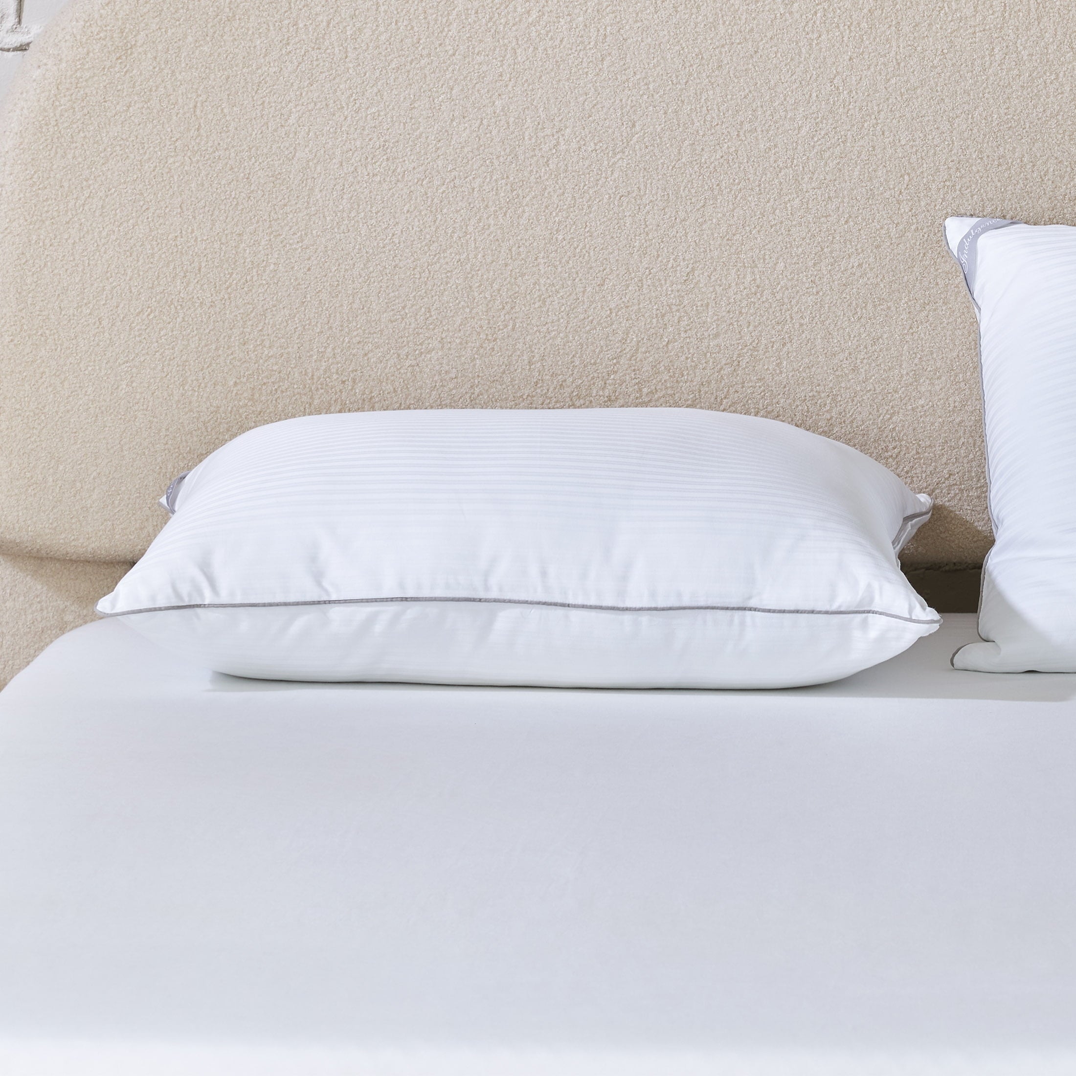 Hotel Collection Down Alternative Bed Pillow, Standard/Queen - Ergonomic Memory Foam Pillow for Neck Pain Support - Default Title