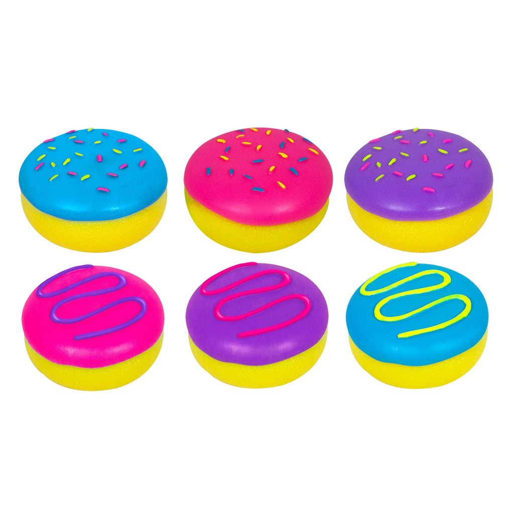 Deliciously Squishy Jelly Dohnut NeeDoh | Signature Seaside Lane - Squishy Dohnut Sweet Treat Shaped Stress Toy Detail