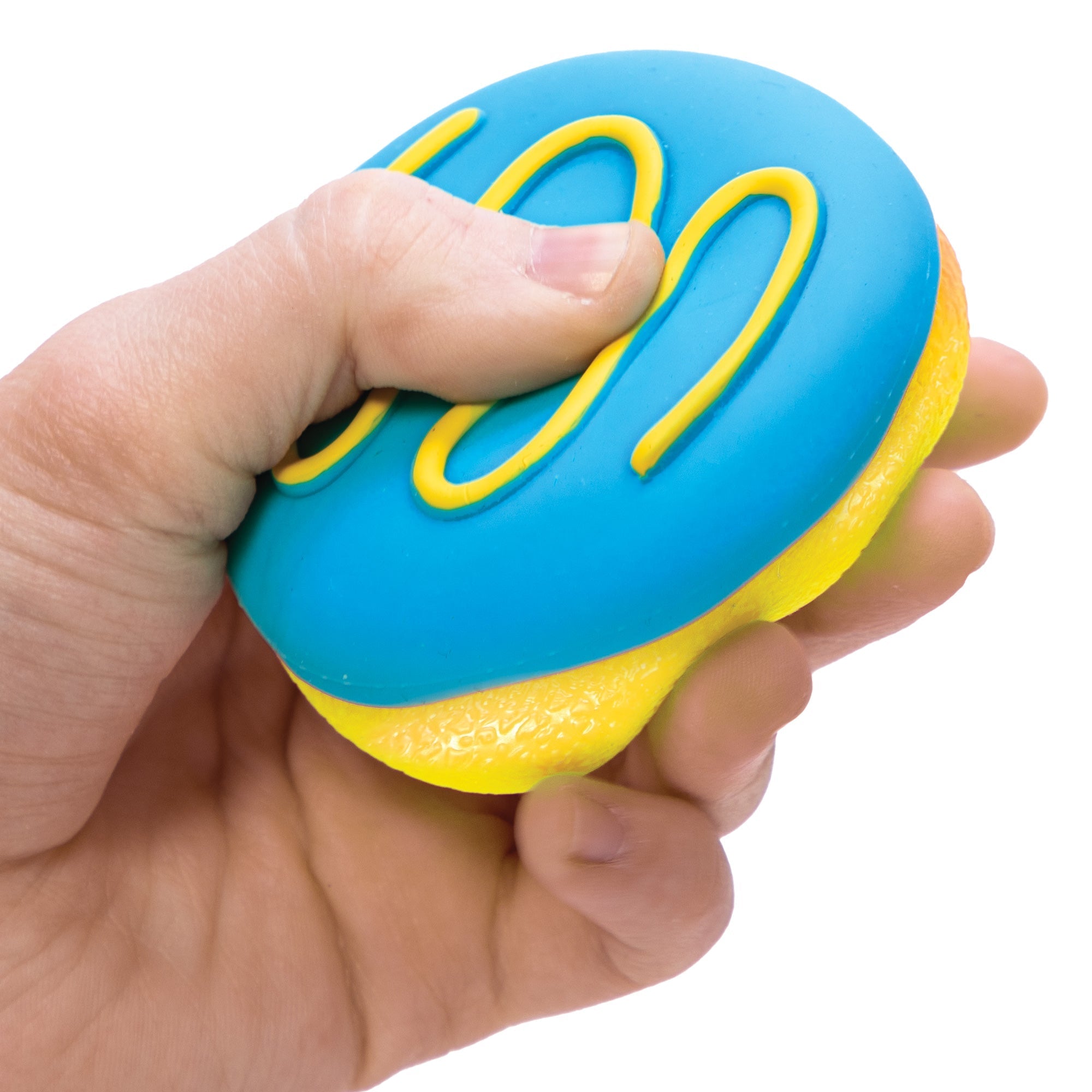 Deliciously Squishy Jelly Dohnut NeeDoh | Signature Seaside Lane - Squishy Dohnut Sweet Treat Shaped Stress Toy Detail