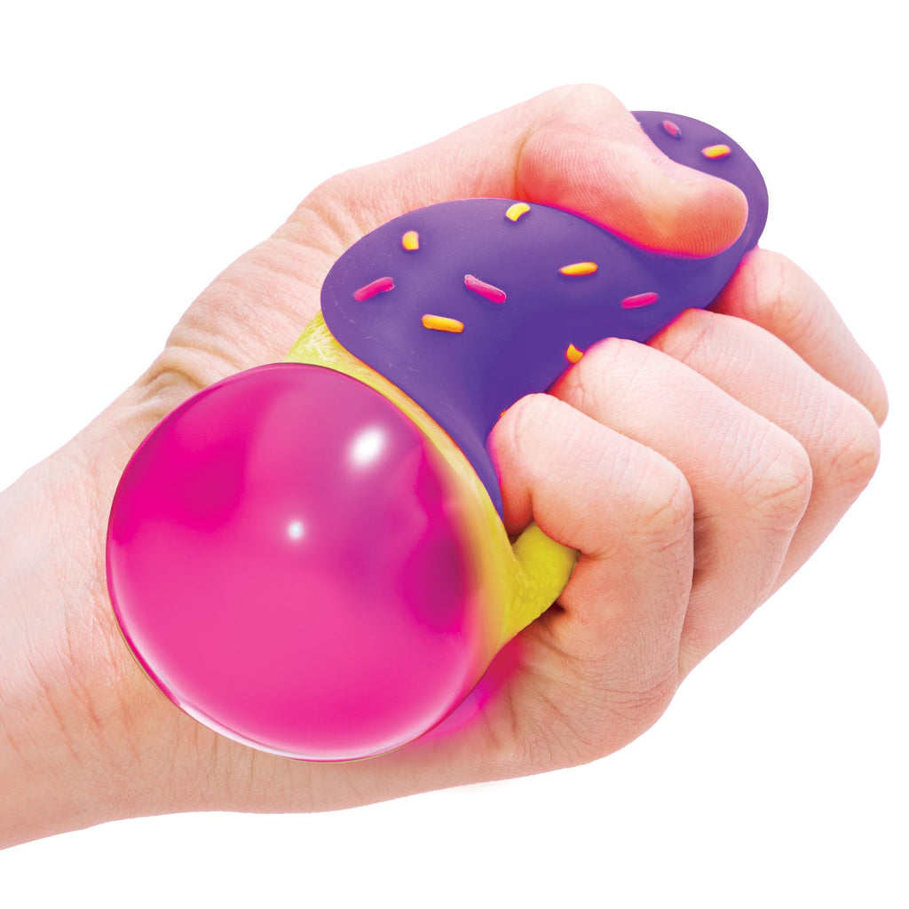 Deliciously Squishy Jelly Dohnut NeeDoh | Signature Seaside Lane - Squishy Dohnut Sweet Treat Shaped Stress Toy Detail