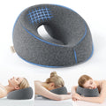Orthopedic Support Face Down Pillow Massage Headrest for Bed, Memory Foam Pillow Face Cradle Support for Stomach Sleepers, Eye Post-Surg... - Ergonomic Memory Foam Pillow for Neck Pain Support - Default Title