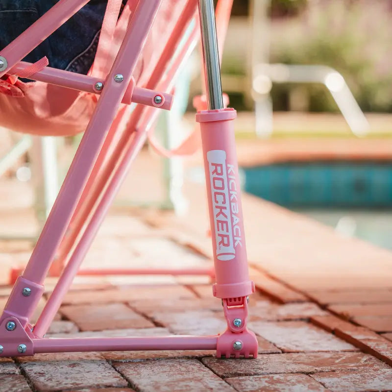 Smooth Motion Kickback Rocker - Choice 345 - Heavy-Duty Kickback Rocker with Beverage Holder Detail