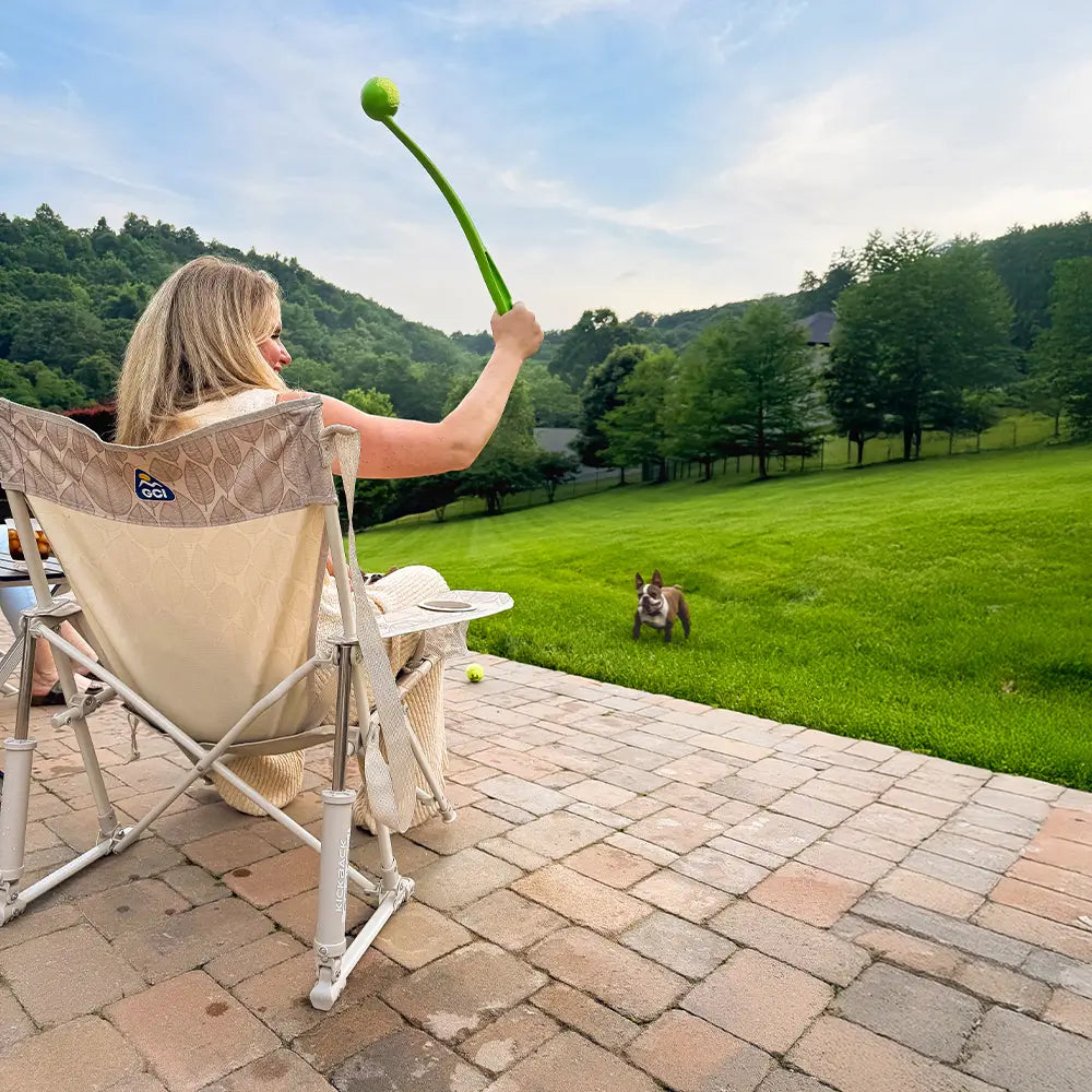 Smooth Motion Kickback Rocker - Choice 345 - Heavy-Duty Kickback Rocker with Beverage Holder Detail