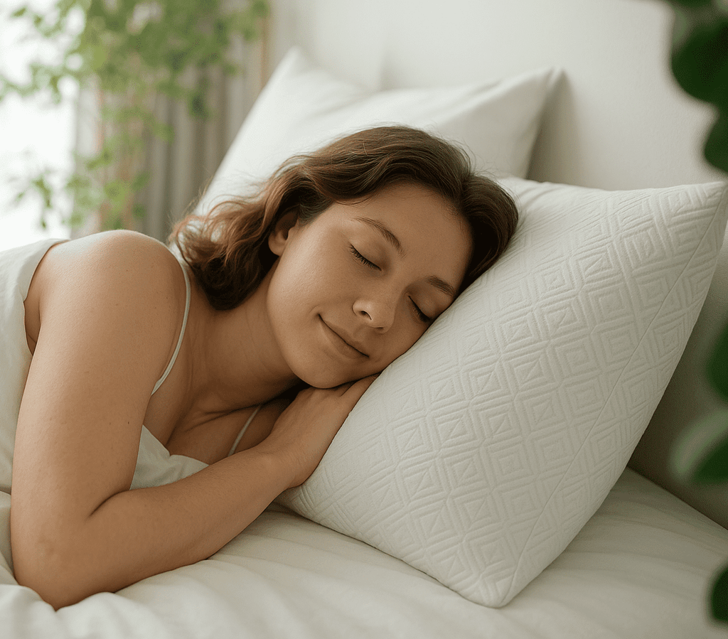 Ergonomic Memory Foam King Size Bamboo Pillow, Memory Foam Bed Pillows with Washable Pillowcases, King - Hotel Quality Plush Sleeping Pillows - Default Title