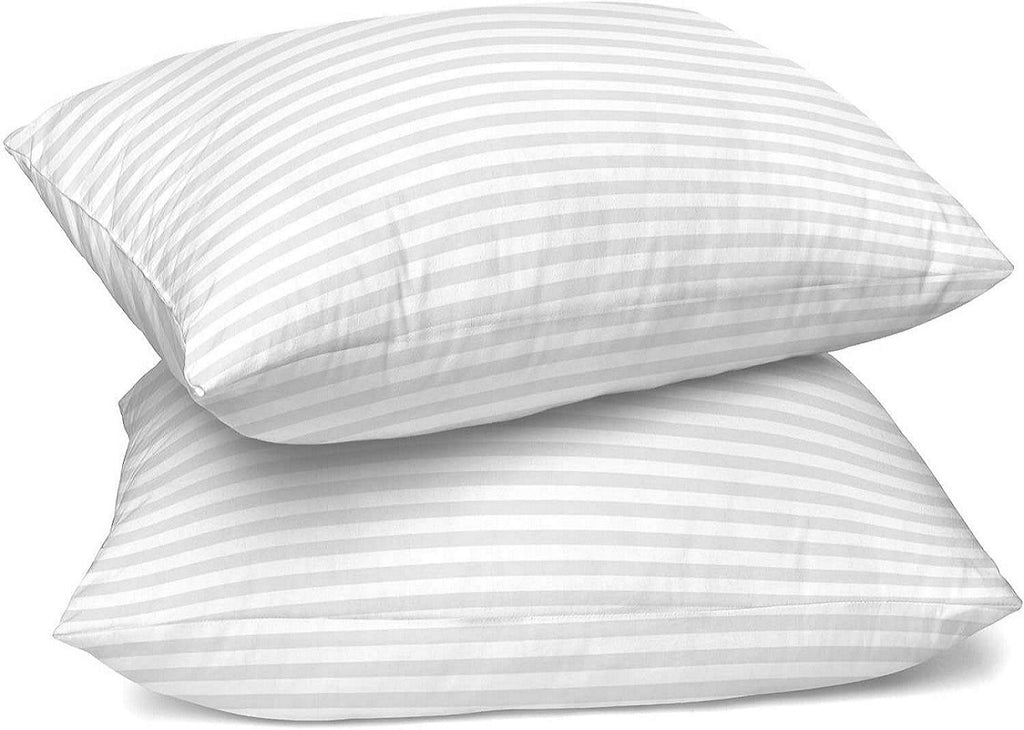 Fluffy Shredded King Bed Pillows Set of 2- Comfortable Breathable Bed Pillows for Sleeping (White, 20x36) - Hotel Quality Plush Sleeping Pillows - Default Title