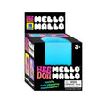 Fun Food Fidget NeeDoh Mello Mallo | Series Stone Harbor - Playful Star & Heart Shaped Geometric NeeDoh - Surprise Me! (Random Color)