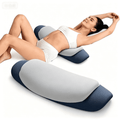 Hotel Collection Lumbar Support Pillow for Bed, Memory Foam Ergonomic Lower Back Support Waist Pillow for Side Back and Stomach Sleepe... - Orthopedic Shredded Foam Bed Pillow Set - Default Title