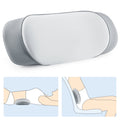 Ergonomic Memory Foam Lumbar Support Pillow for Bed Memory Foam Lower Back Pain Relief, Adjustable Waist Pillow for Sleeping & Side Sleeper... - Orthopedic Shredded Foam Bed Pillow Set - Default Title
