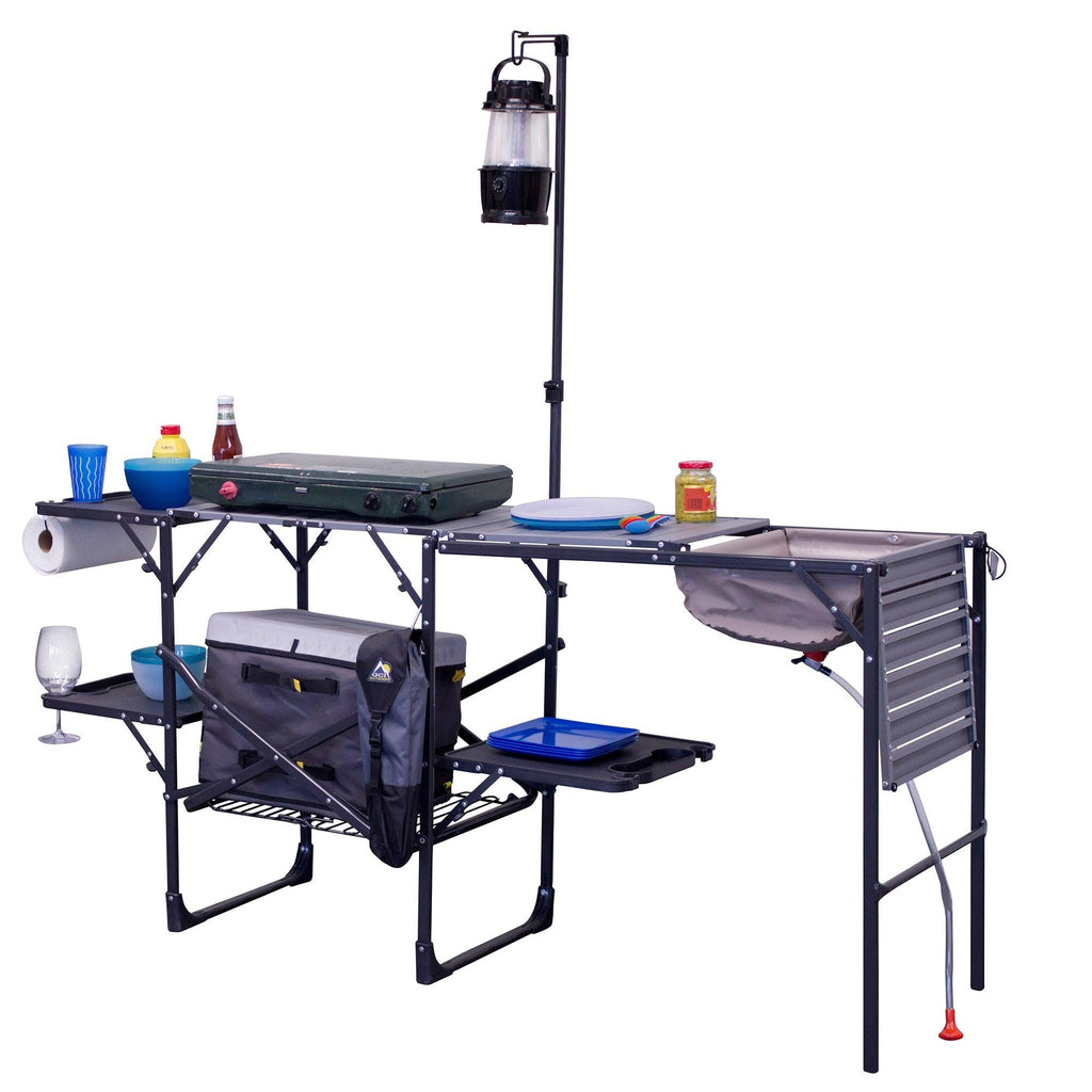 Portable Culinary Master Cook Station - Choice 171 - Portable Compact BBQ Grilling Tool Set Detail