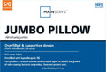 Ergonomic Memory Foam MS Mega Pillow SQ - Orthopedic Shredded Foam Bed Pillow Set - Default Title