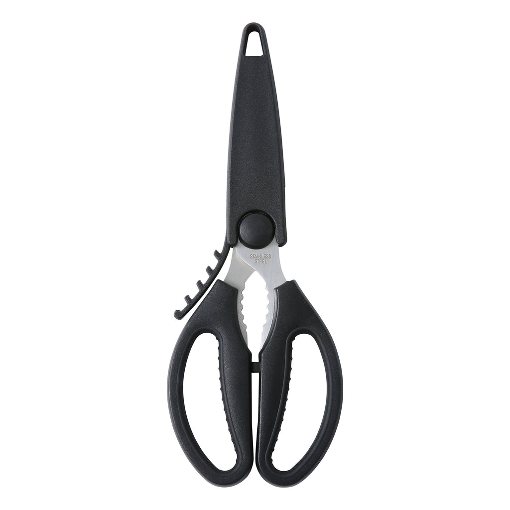 Innovative Stainless Steel Multi-Purpose 8.6in Kitchen Shears - Multi-Functional Manual Food Chopper & Slicer - Default Title