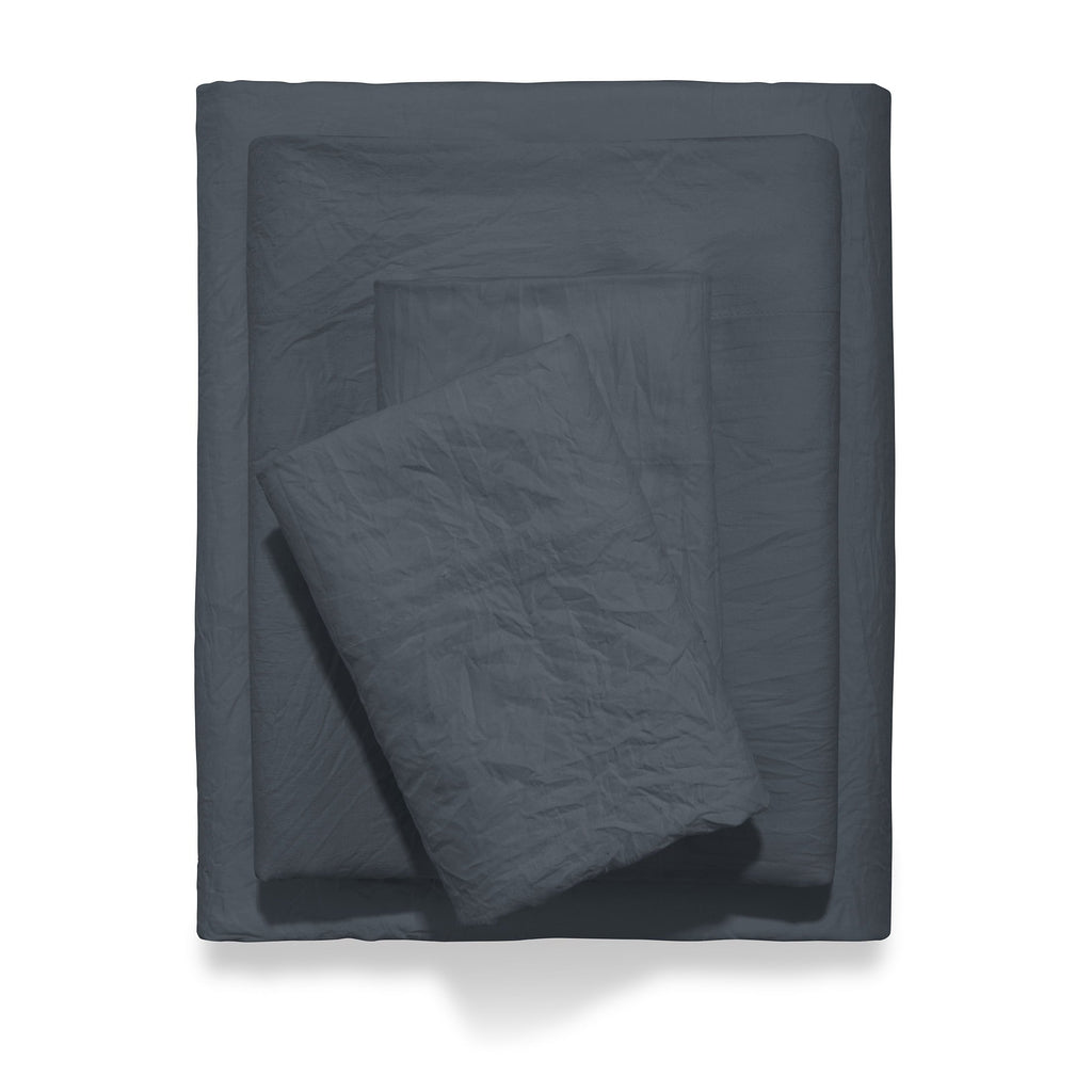Ultra-Soft Microfiber Bed Sheet Set, Grey Stone, Full, 4 Pieces - Luxury Bed Sheet Set with Deep Pockets - Default Title