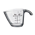 Innovative 1/4C Plastic Mini Measuring Cup, Black/Transparent - Kitchen Gadget Tool for Quick Food Prep - Default Title