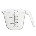 Ergonomic Manual 1 Cup Large Spout Plastic Measuring Cup, Clear - Multi-Functional Manual Food Chopper & Slicer - Default Title