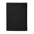 Breathable Luxury Easy Care Solid Rich-Black CVC Cotton Blend Fitted Sheet, Full - Cooling Hotel Quality Bedding Sheets and Pillowcases - Default Title