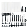 Durable Steel 36 Piece Kitchen Gadget Set with Kitchen Cooking Utensils, and Drawer Organizer, Black - Heavy Duty Stainless Steel Kitchen Shears - Default Title