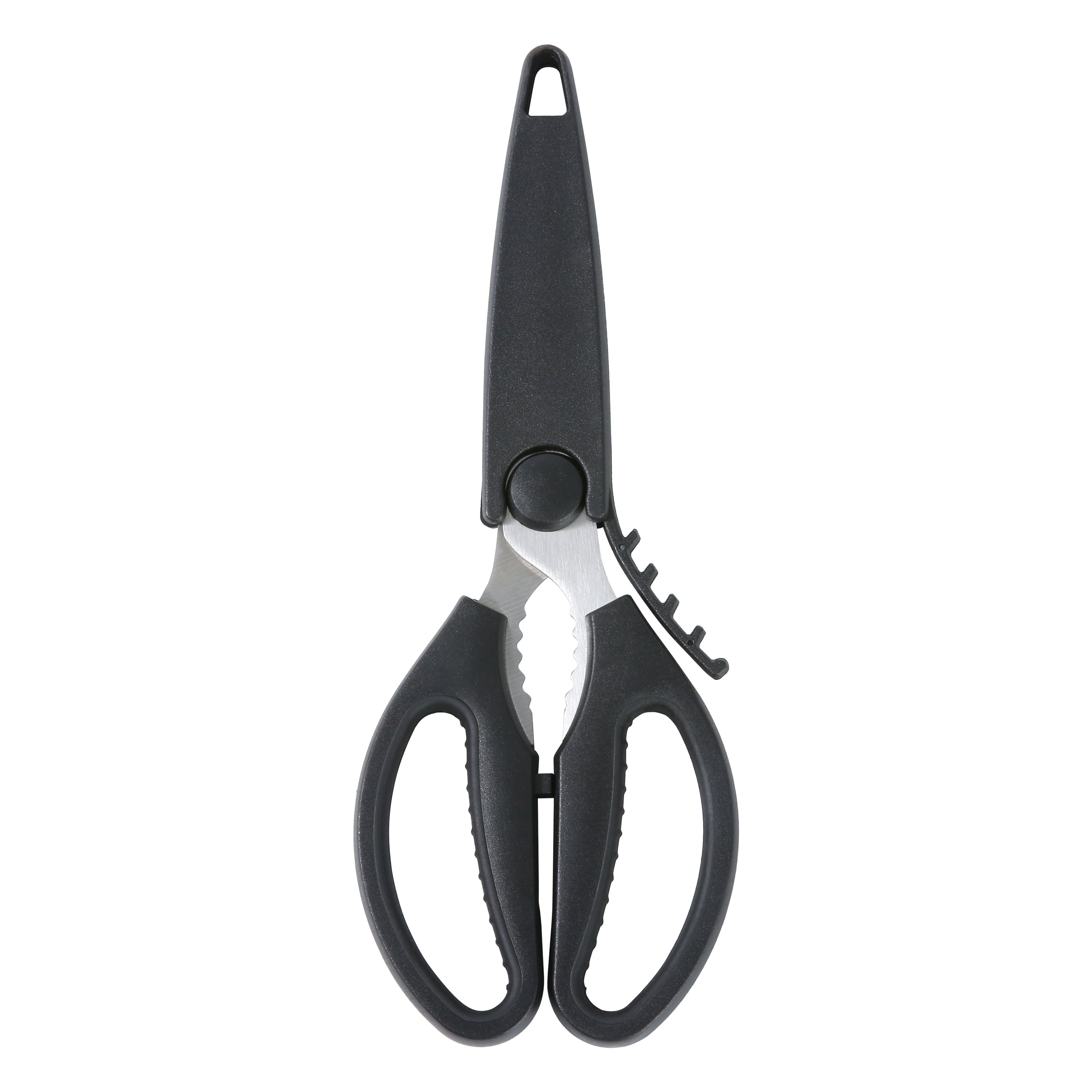 Innovative Stainless Steel Multi-Purpose Kitchen Shears with Grip 1 Each - Kitchen Gadget Tool for Quick Food Prep - Default Title
