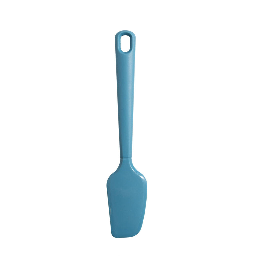 Durable Steel Silicone Food- Grade Blue 10.55" L Kitchen Spatula - Multi-Purpose Hand Tool for Daily Meal Prep - Default Title
