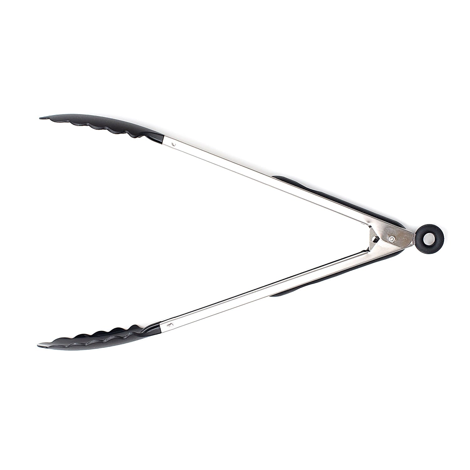 Chef-Quality 13 Inch Rust Resistant Nylon End Stainless Steel Dripless Kitchen Tongs - Professional Kitchen Tool for Culinary Enthusiasts - Default Title