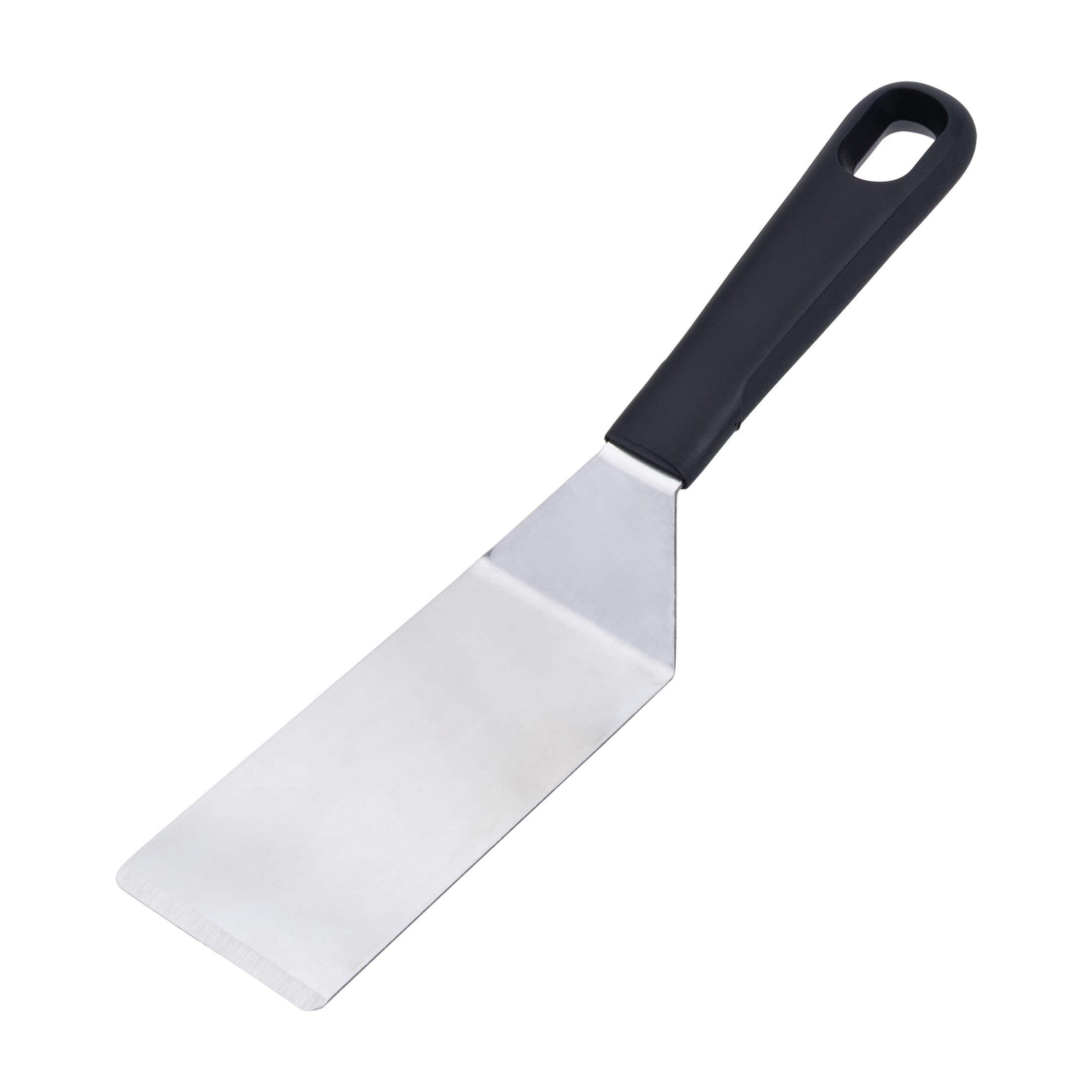 High-Precision Stainless Steel Mini Dessert Spatula with Softgrip Handle for Serving Pancakes or Desserts - Multi-Purpose Hand Tool for Daily Meal Prep - Default Title