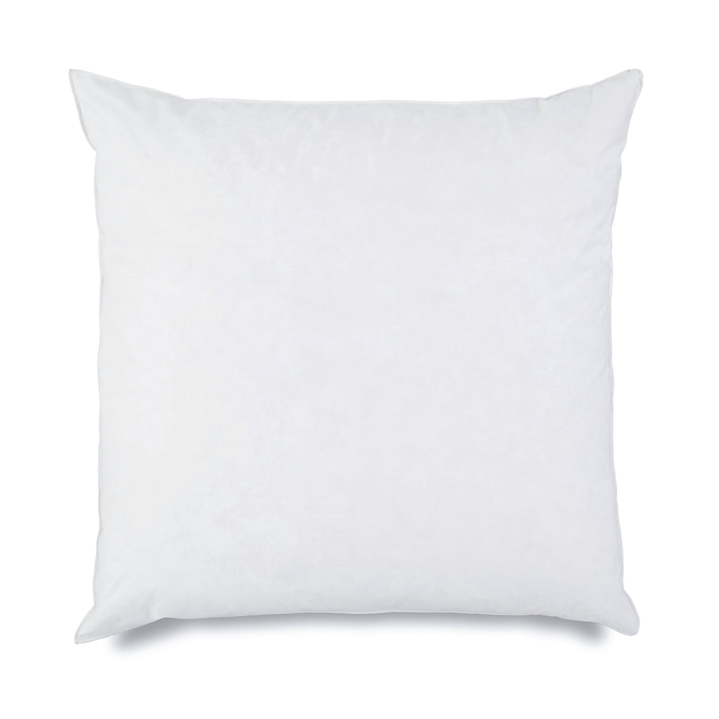 Ergonomic Memory Foam Down Alternative White Euro Pillow Insert 26x26 – Soft & Durable - Hotel Quality Plush Sleeping Pillows - Default Title