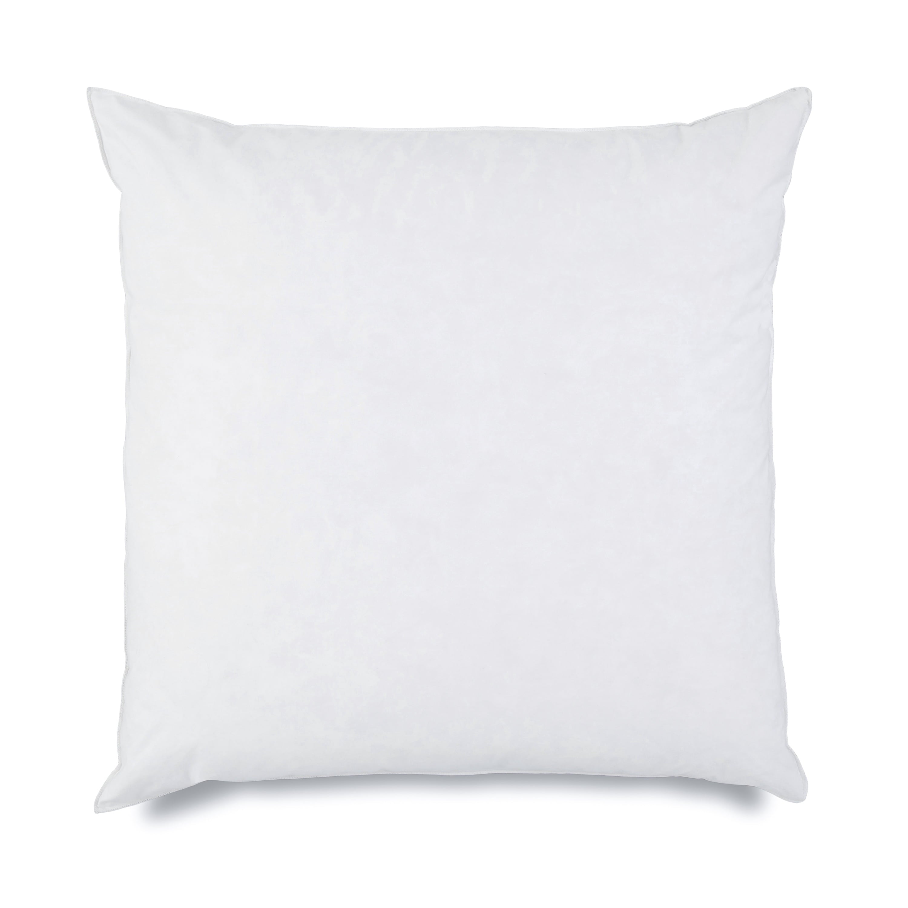 Ergonomic Memory Foam Down Alternative White Euro Pillow Insert 26x26 – Soft & Durable - Hotel Quality Plush Sleeping Pillows - Default Title