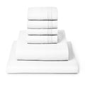 Ultra-Soft Iconic 6 Piece Bed Sheet Set Brushed Microfiber, Deep Pocket, Queen, White - Luxury Bed Sheet Set with Deep Pockets - Default Title