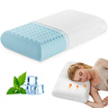 Decorative Plump Memory Foam Pillow, Standard Size Pillows for Sleeping, Bed Pillow Soft and Comfortable, 1 Pack - Orthopedic Shredded Foam Bed Pillow Set - Default Title