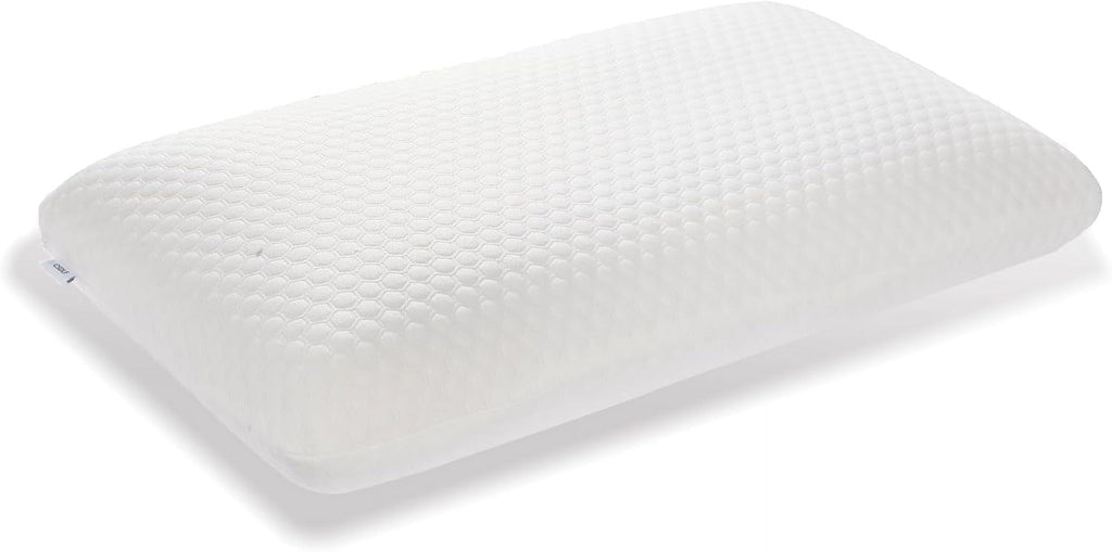 Fluffy Shredded Memory Foam Bed Pillows, Pillow for Side and Back Sleeper, Pillow for Neck Pain Relief, Washable Removable Cover, Sof... - Ergonomic Memory Foam Pillow for Neck Pain Support - Default Title