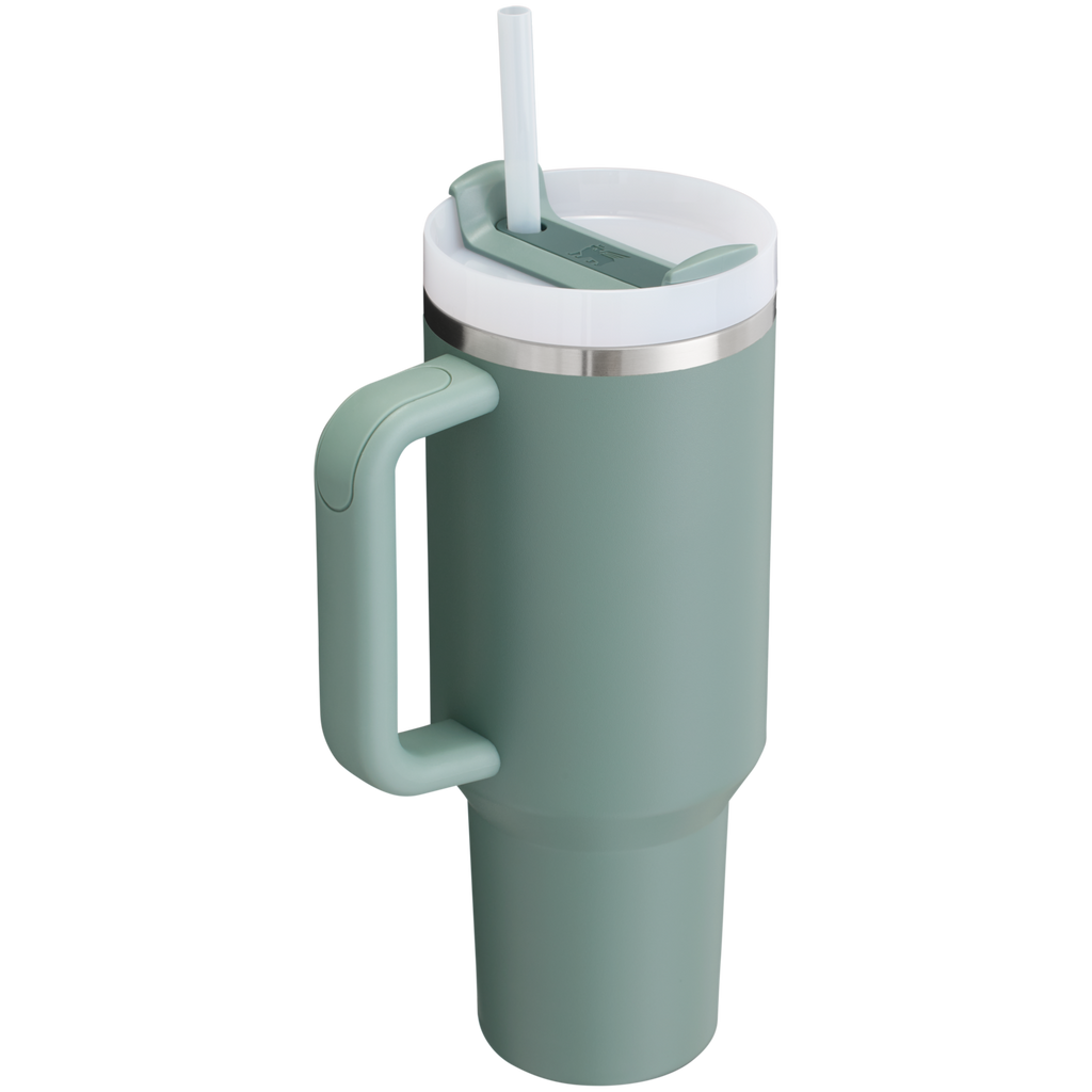 Car-Cup Friendly The Quencher H2.0 Flowstate Tumbler D050X - Double-Wall Vacuum Insulated Travel Tumbler with Straw Detail