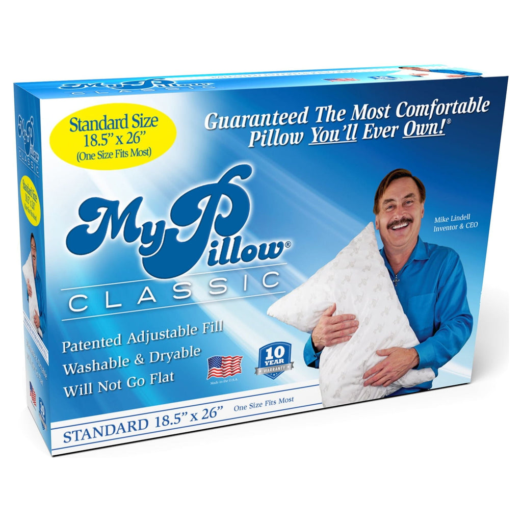 Fluffy Shredded Classic, Standard Size and Medium Support, 1 Pillow - Hotel Quality Plush Sleeping Pillows - Default Title