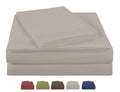 Ultra-Soft Luxury Silver Gray Microfiber bed Sheet Sets, 4-pieces, Twin size - Cooling Hotel Quality Bedding Sheets and Pillowcases - Default Title
