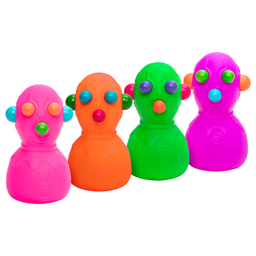 Animal-Shaped NeeDoh Panic Pete | Signature Seaside Bay - Collectible Shaggy Monster Squishable Toy - Surprise Me! (Random Color)